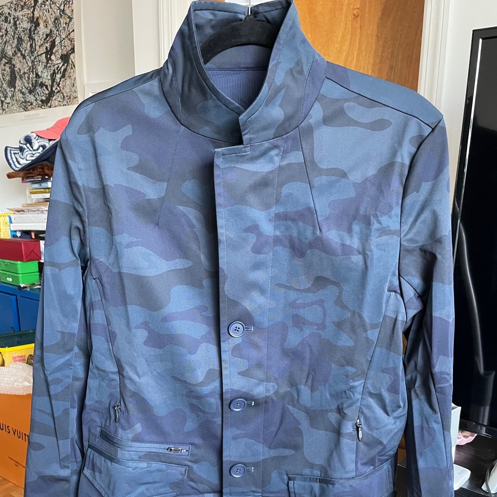 Lululemon MWB Blazer/Jacket blue camo